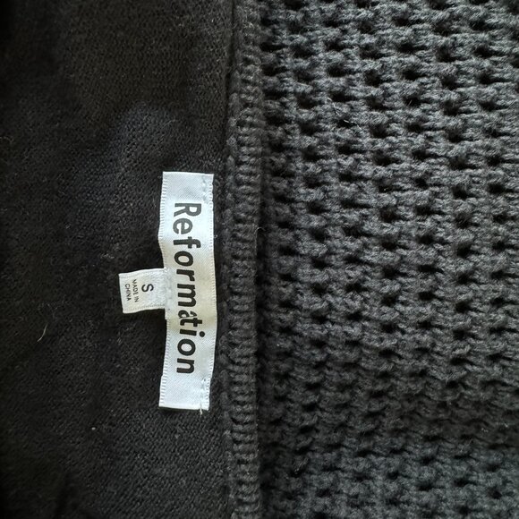 Reformation Alexina Dress Black Size Small - Picture 5 of 9